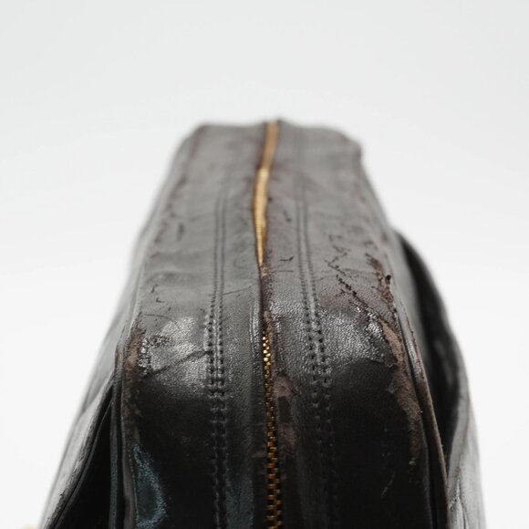 Pre-owned CHANEL Large Vintage Quilted Leather Shoulder Bag - Picture 5 of 6